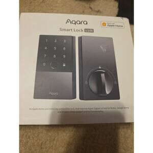 Aqara - Smart Lock U100 Kit - Fingerprint Keyless Door Lock with Apple Home Key